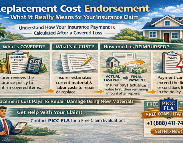 Replacement Cost Endorsement