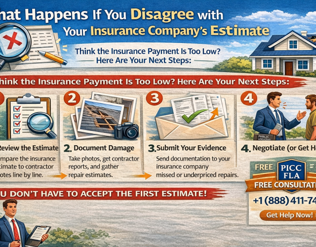 What Happens If You Disagree with Your Insurance Companys Estimate